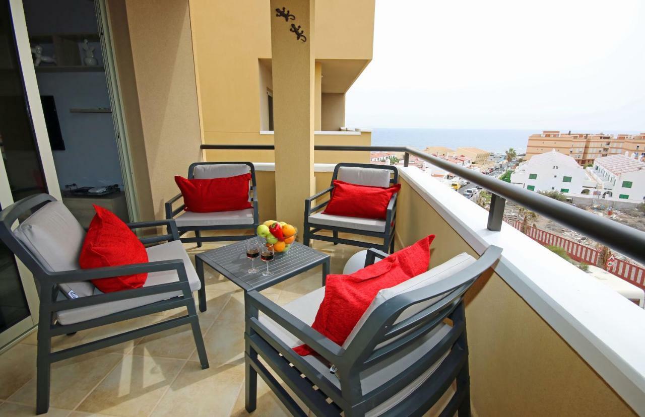 Apartamento La Perla By Rentmedano Superb Luxury Duplex, Private Roof Terrace, Ocean View, Pool, Wifi And Parking El Médano Exterior foto